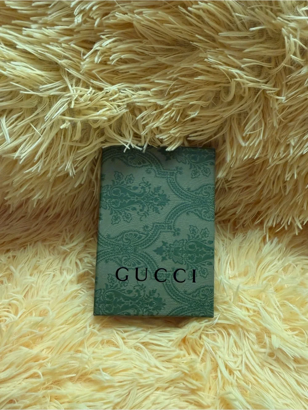 Gucci Pink Monogram Card & Key Holder with Zip Pocket